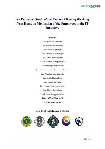 An Empirical Study of the Factors Affecting Working from Home on ...