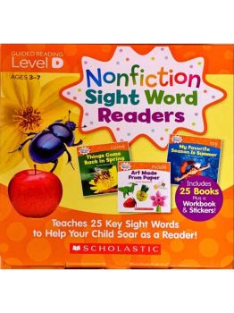 Nonfiction Sight Word Readers Parent Pack Level D - sea.marketing Flip ...