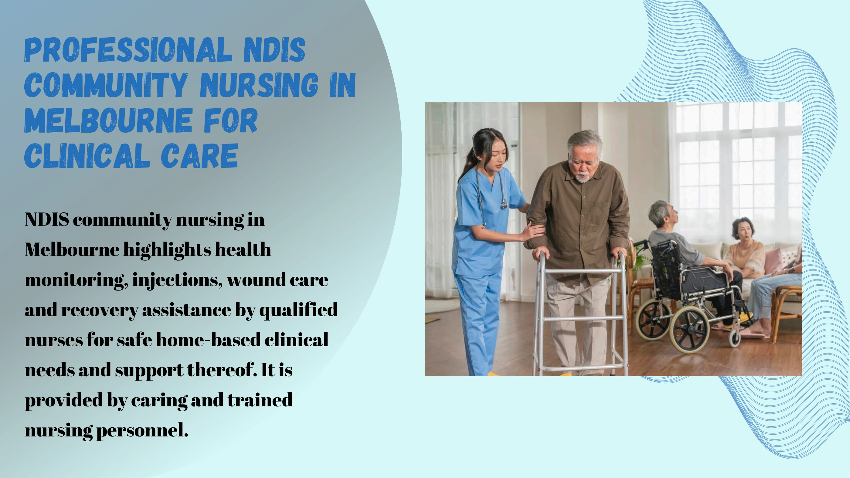 NDIS Community Nursing Care Experts in Melbourne