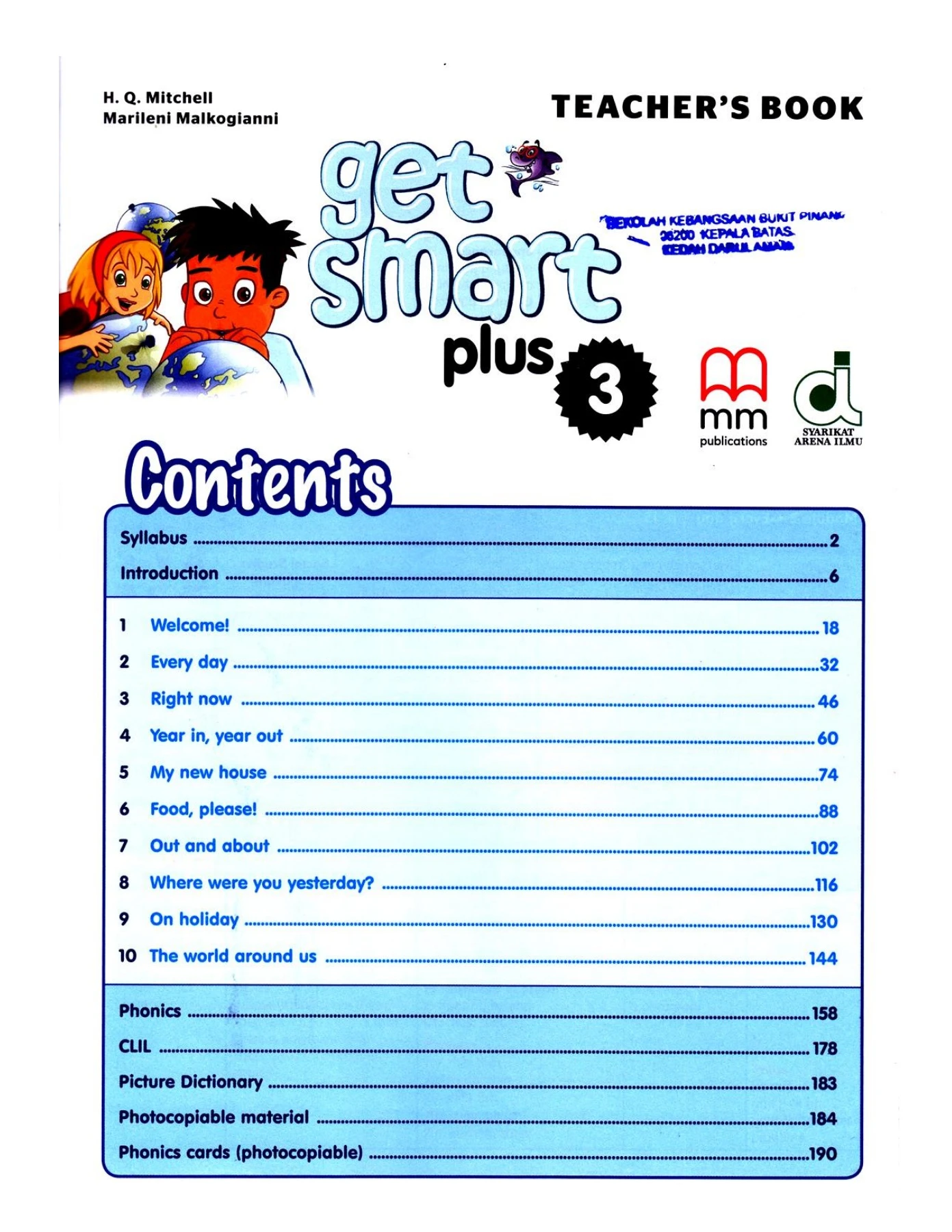 Year 3 Get Smart Plus 3 Teacher's book