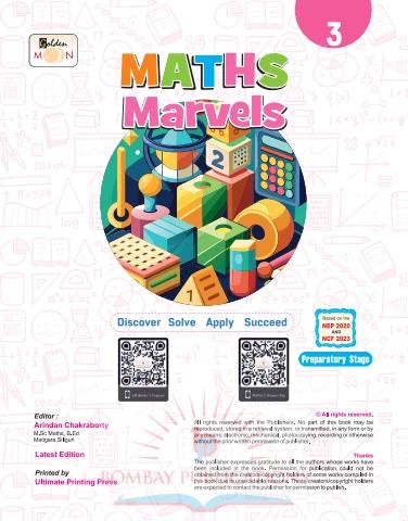 Marvel Cash Math G.M. Maths Marvel- 3 WM