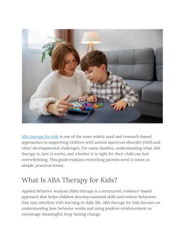 ABA Therapy for Kids_ A Complete Guide for Parents - ccsnct1 Flip PDF ...