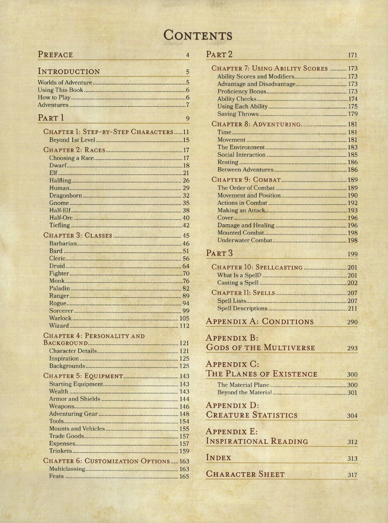 D&D - Player's Handbook