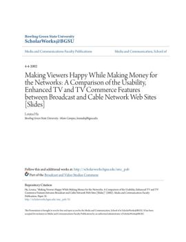 Happy Viewers Making Viewers Happy While Making Money for the Networks ...