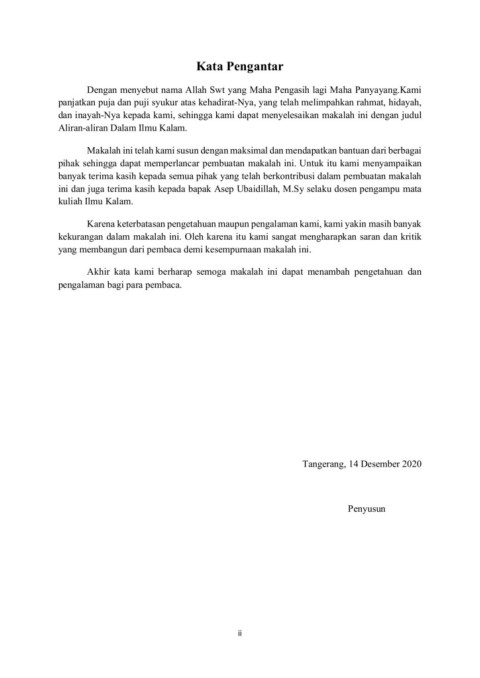 Makalah Ilmu Kalam Kelompok 6 Flip Ebook Pages 1 17 Anyflip Anyflip