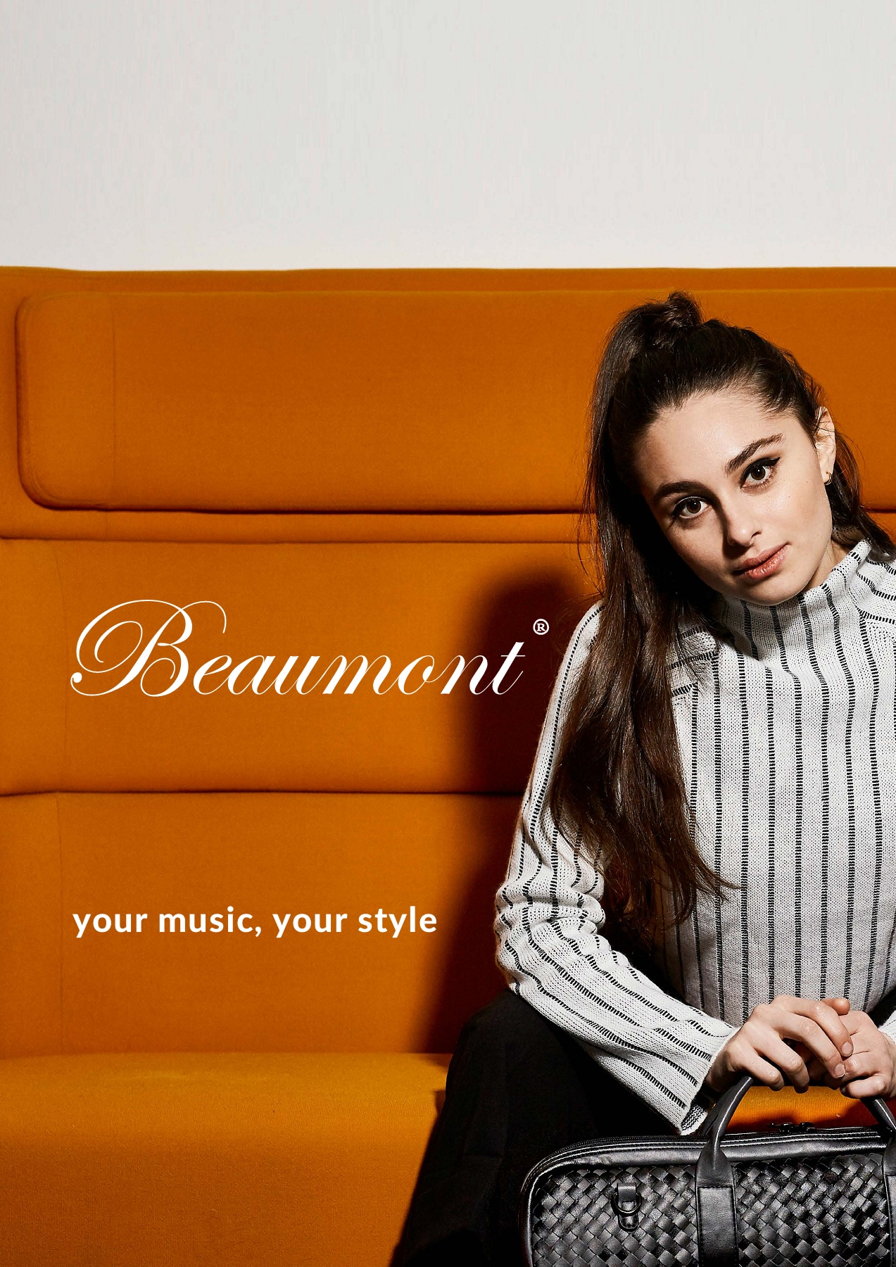 Instrument Accessories BCCABP Beaumont Blue Polka Dot Case