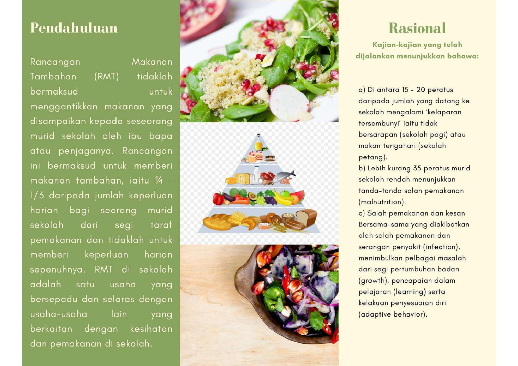 RANCANGAN MAKANAN TAMBAHAN (RMT)