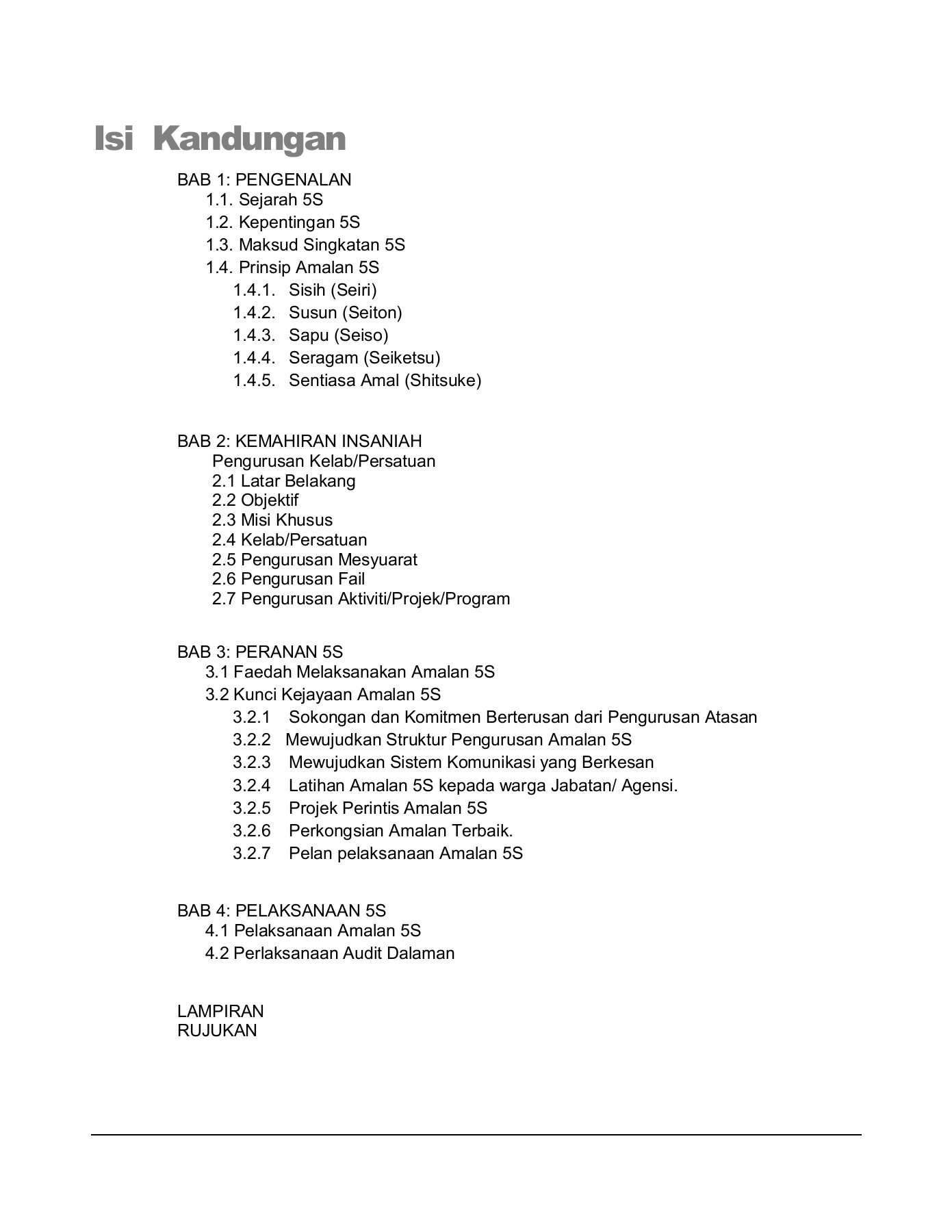 Modul Kokurikulum Amalan 5s Flip Ebook Pages 1 50 Anyflip Anyflip