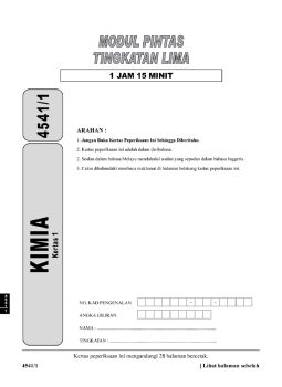 KERTAS TRIAL KIMIA SELANGOR K1 (Set 1) hazian75 Flip PDF AnyFlip