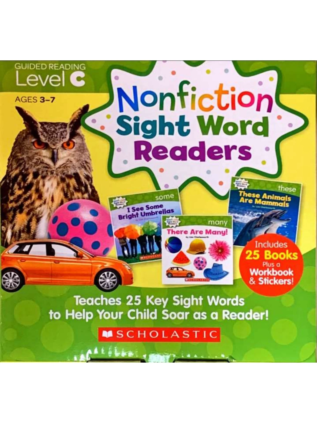 Nonfiction Sight Word Readers Parent Pack Level C
