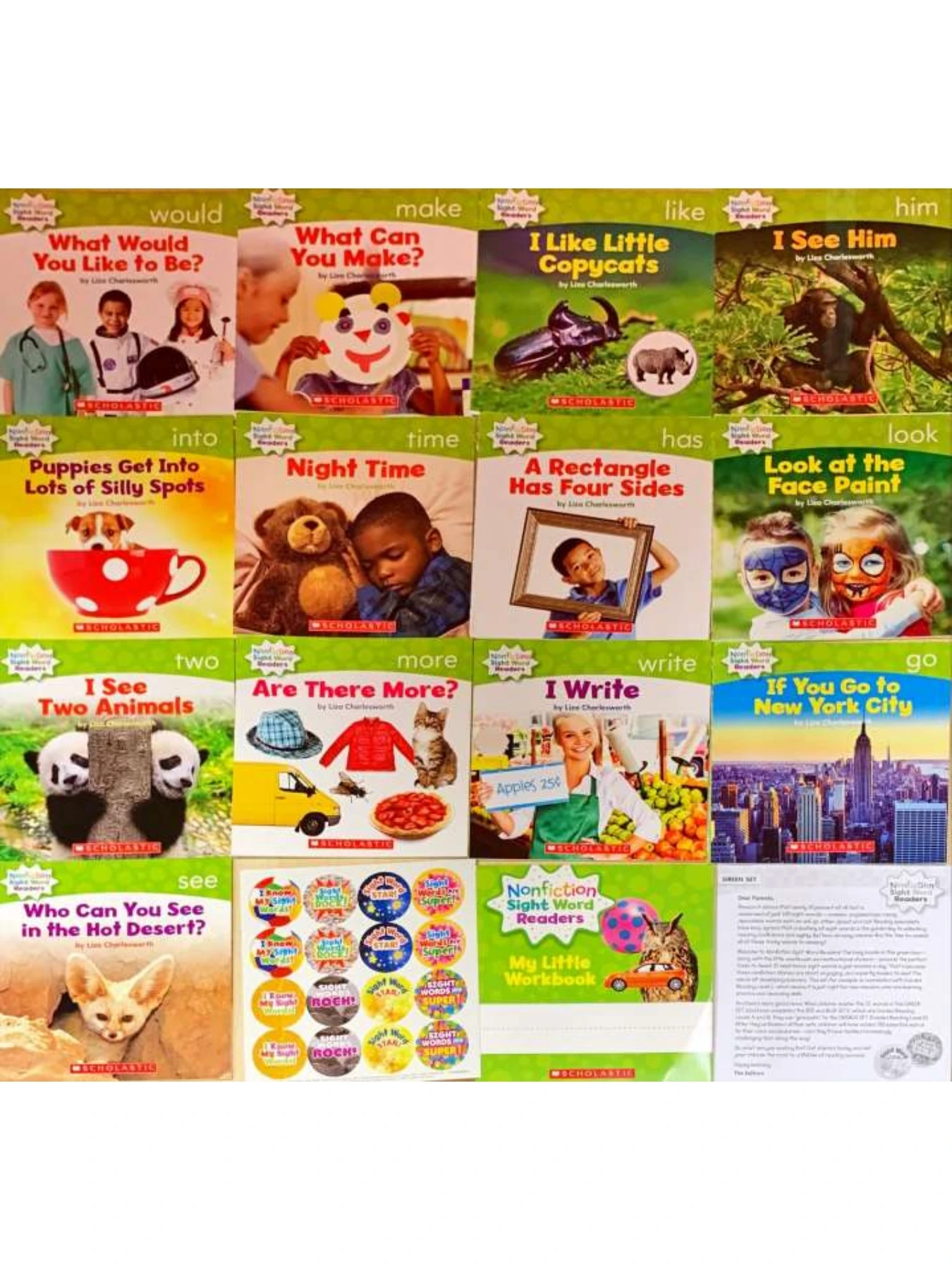Nonfiction Sight Word Readers Parent Pack Level C