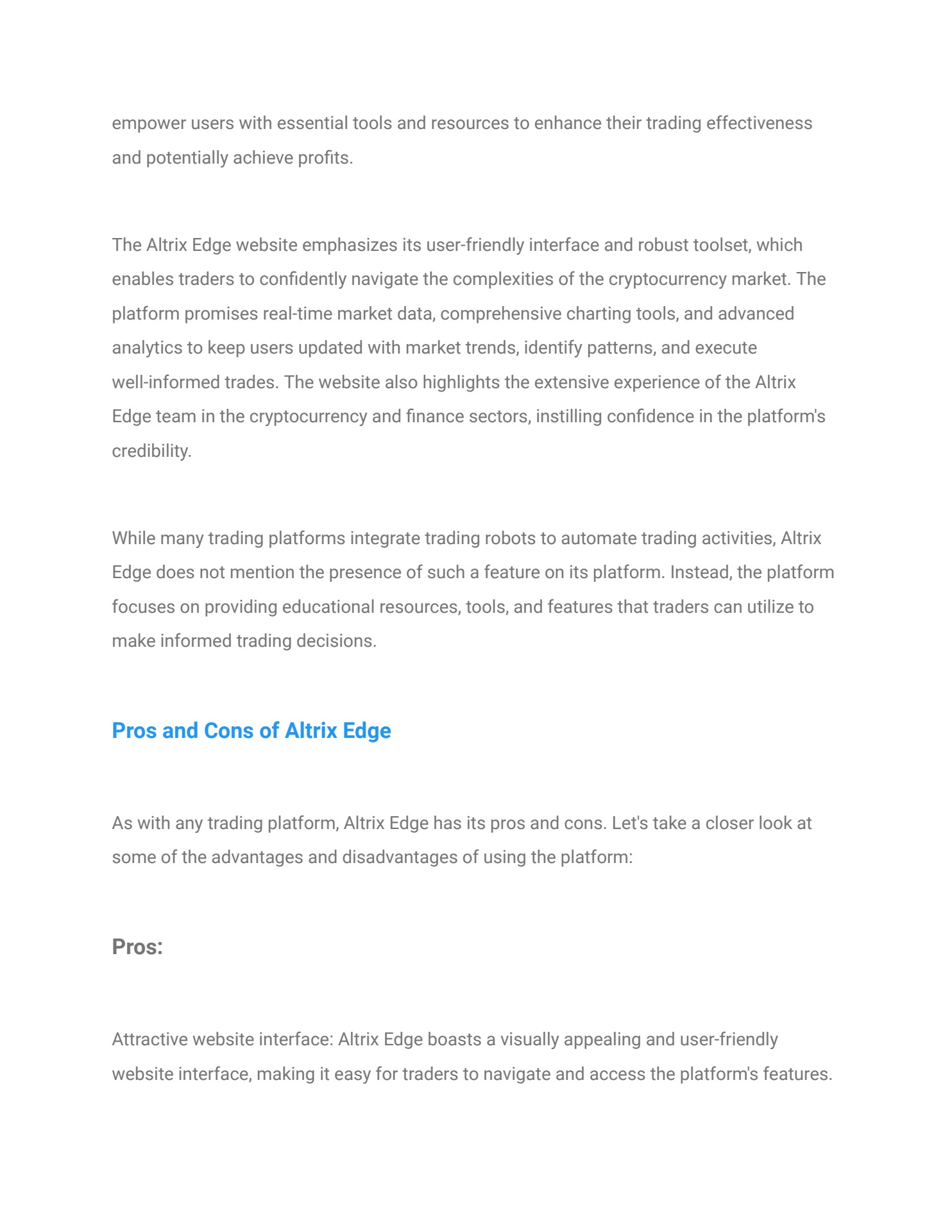 Altrix Edge Reviews - Flip eBook Pages 1-9 | AnyFlip