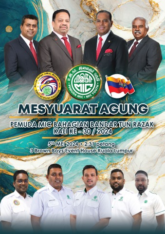 BUKU LAPORAN TAHUNAN PEMUDA MIC BANDAR TUN RAZAK 2024 - arvindesigns