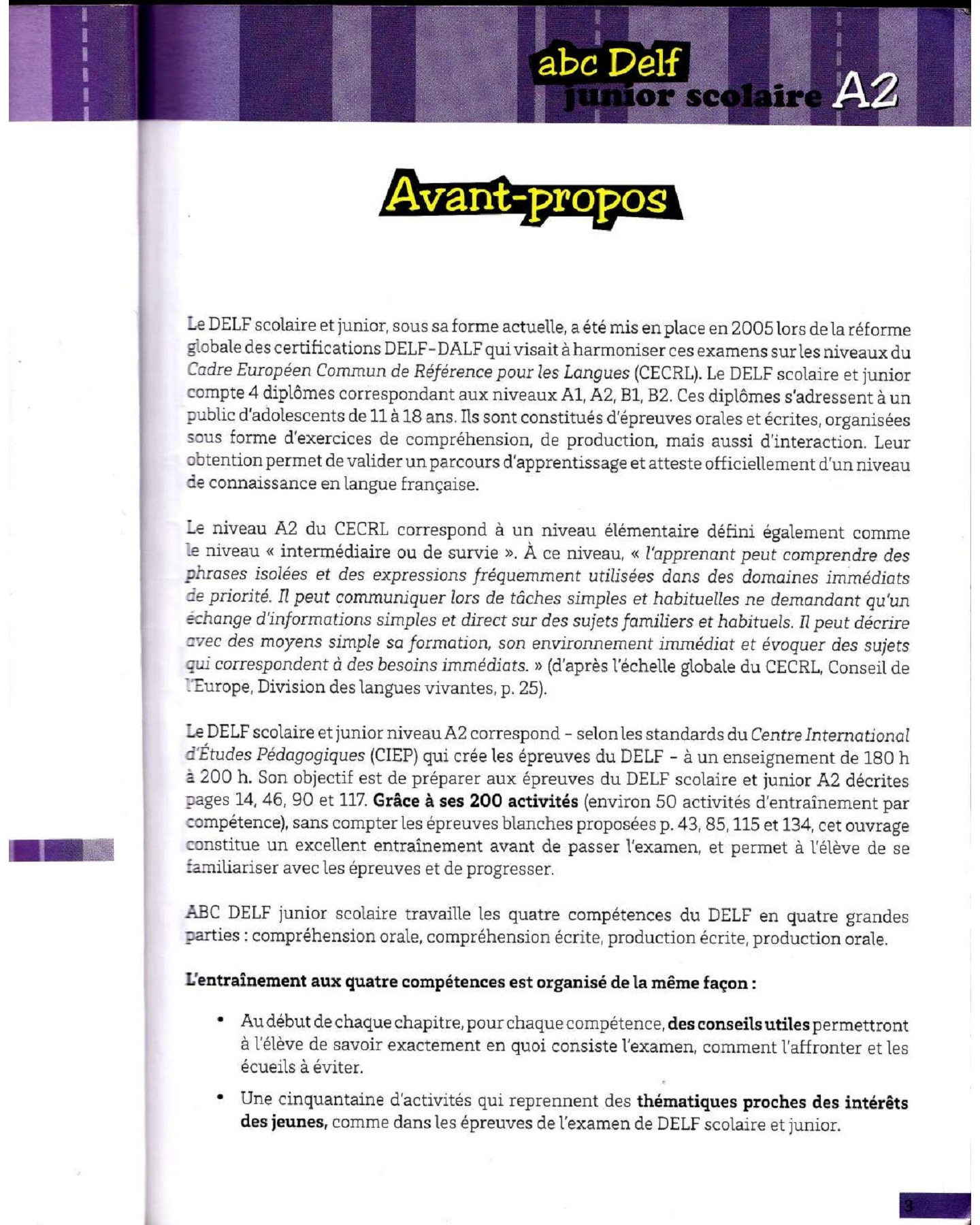 ABC DELF A2 JUNIOR SCOLAIRE