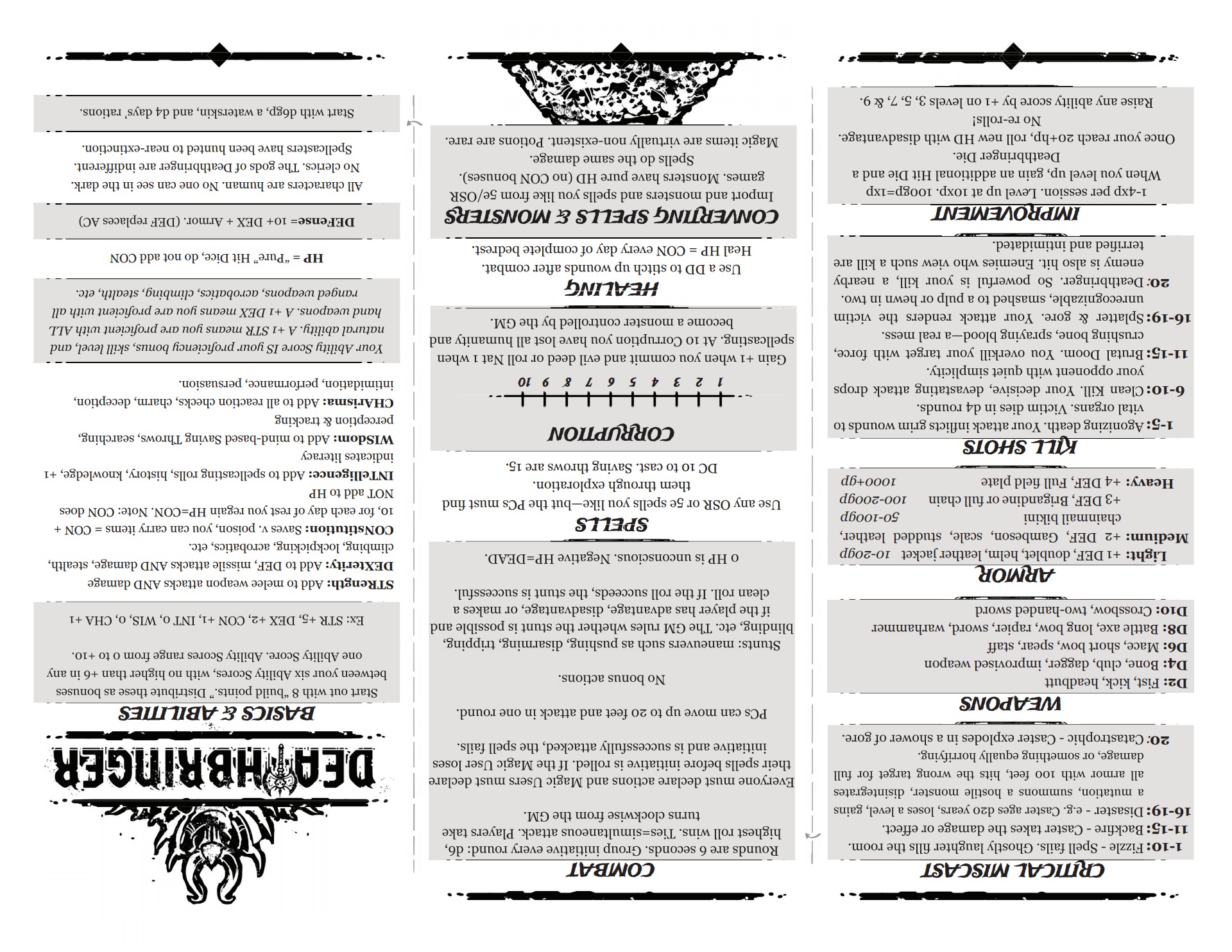 Deathbringer_DIE_Fold_Rules_1.5 - Flip eBook Pages 1-4 | AnyFlip