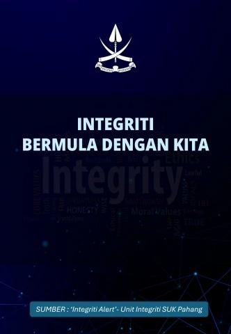 Integriti Bermula Dari Kita