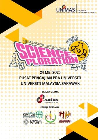 BUKU PROGRAM ASASI UNIMAS SCIENCEPLORATION CAMP 2025