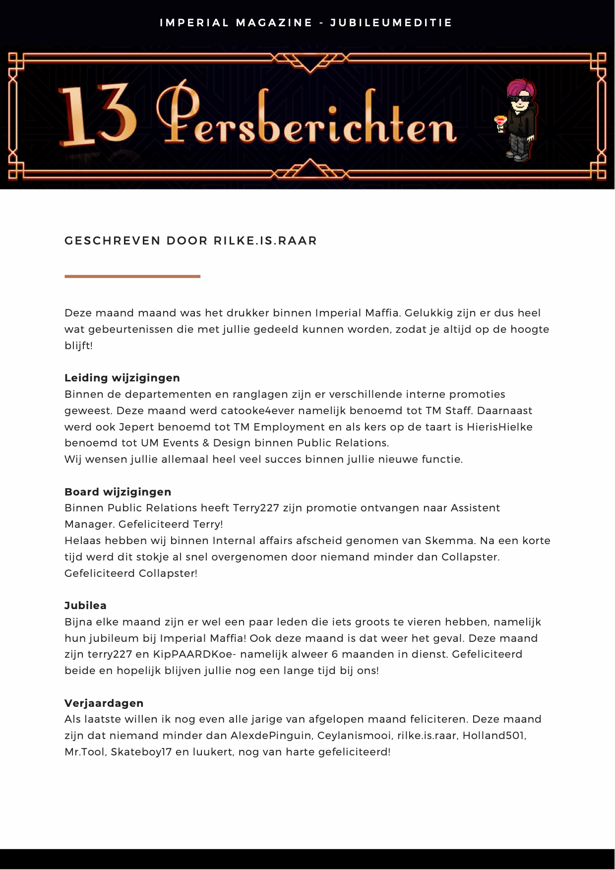 Imperial M © - Magazine augustus - Flip eBook Pages 1-23 | AnyFlip, image size:1240x1754