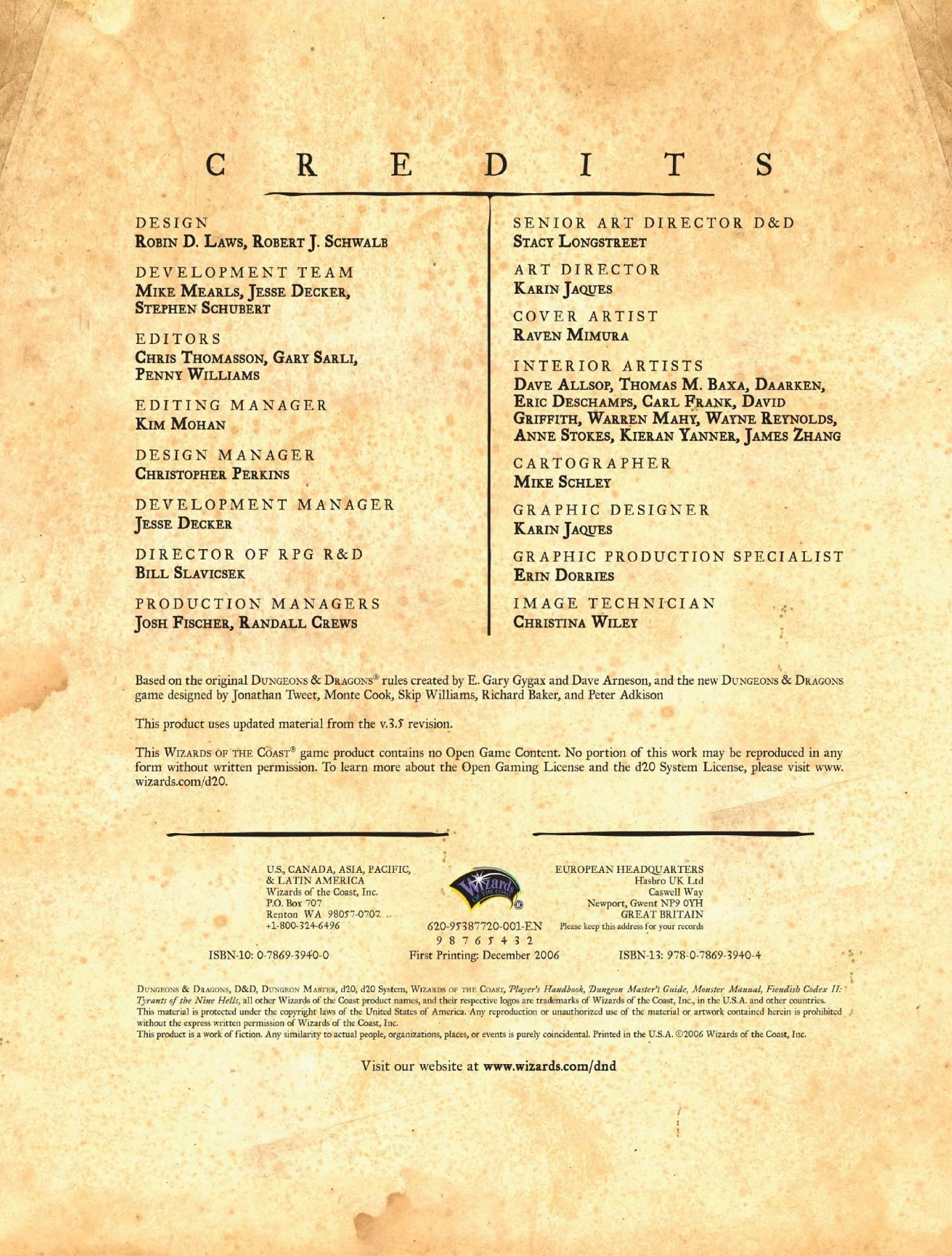 D&D 3.5 - Fiendish Codex II - Tyrants of the Nine Hells [OEF]
