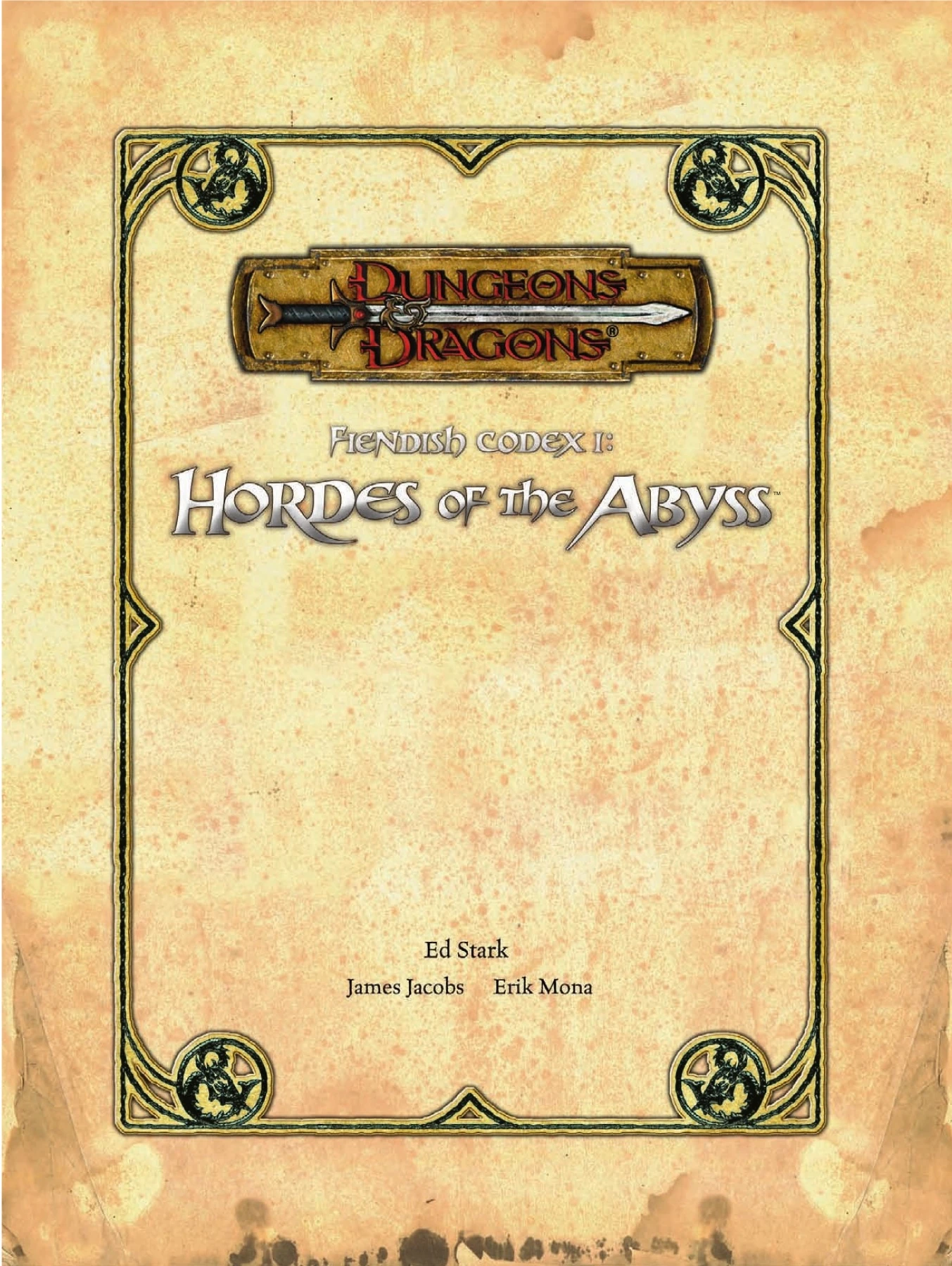 D&D 3.5 - Fiendish Codex I - Hordes of the Abyss [OEF]