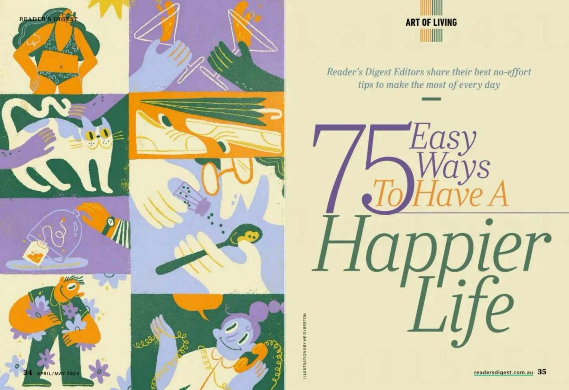 75 easy ways to have a happier life