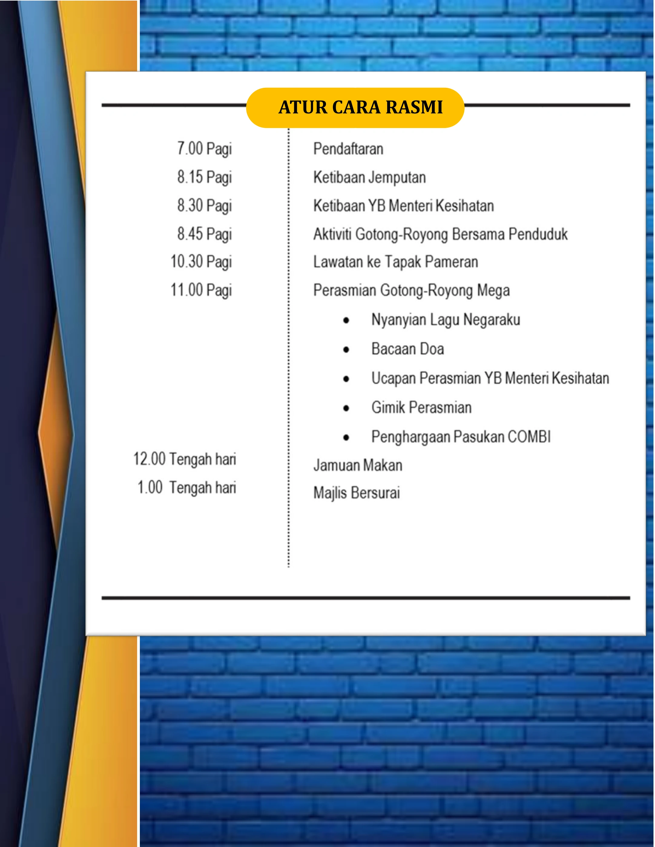 Aturcara Program