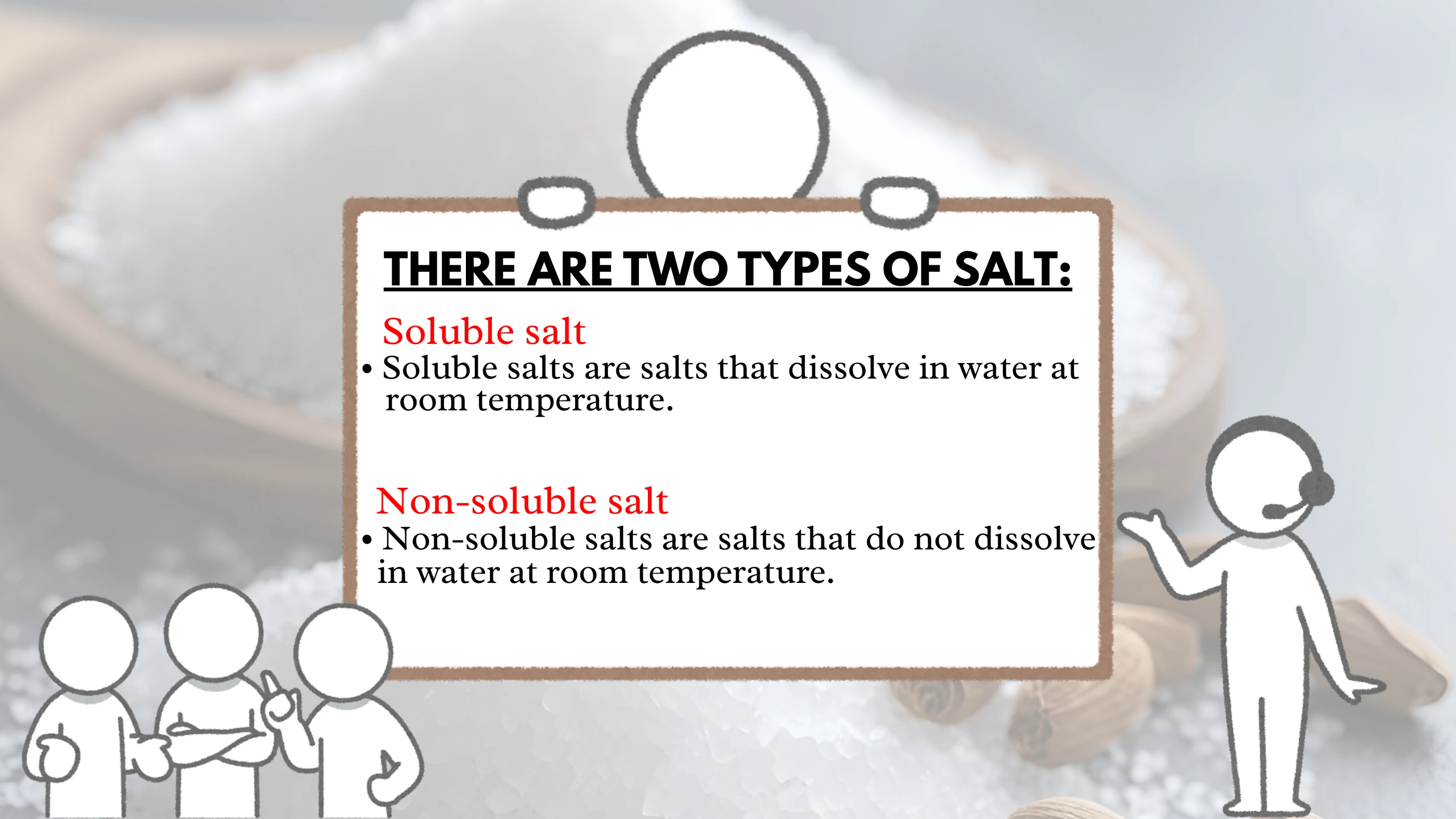 CHEMISTRY FORM 4 SALT