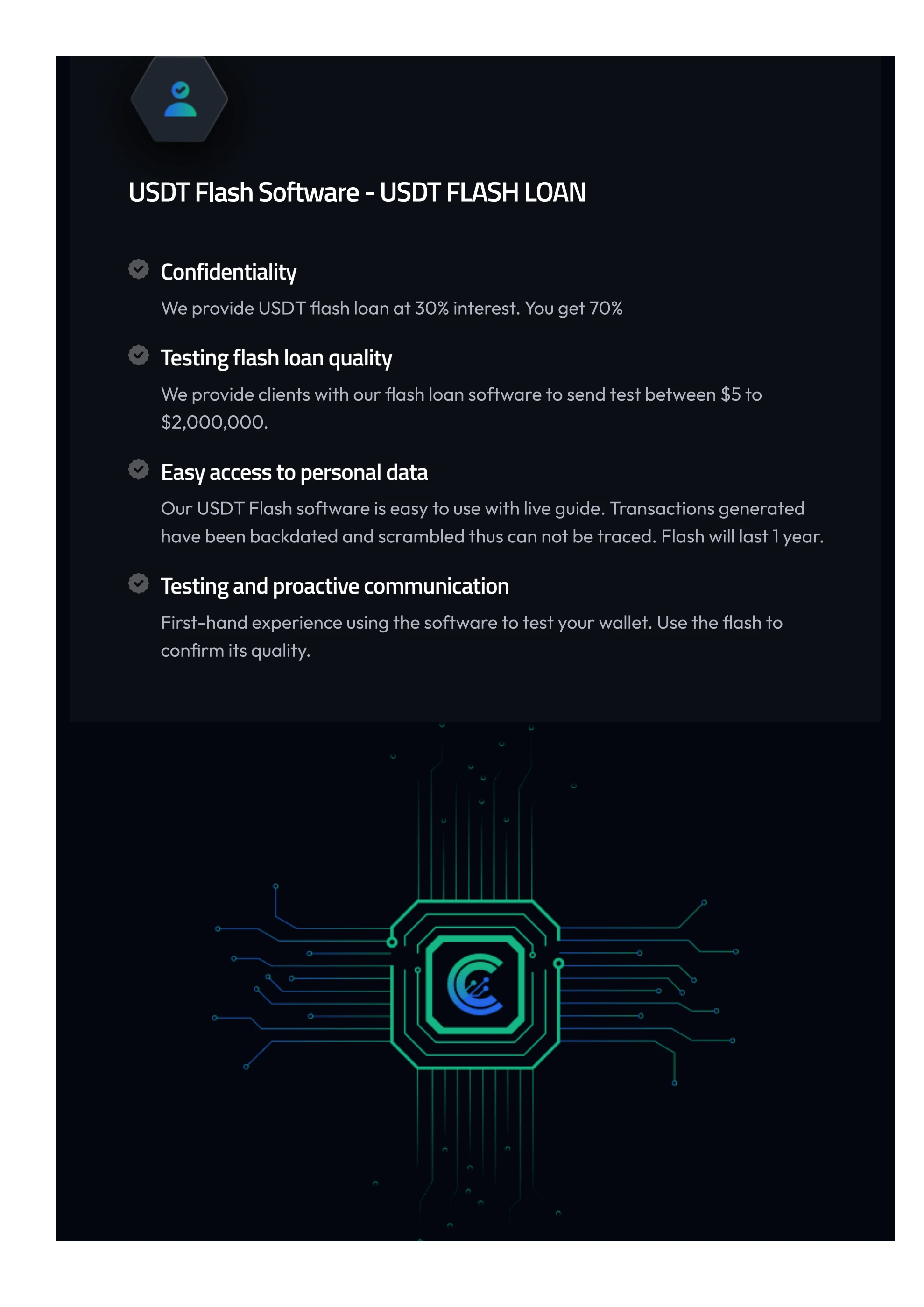 flash usdt software, crypto flash pro