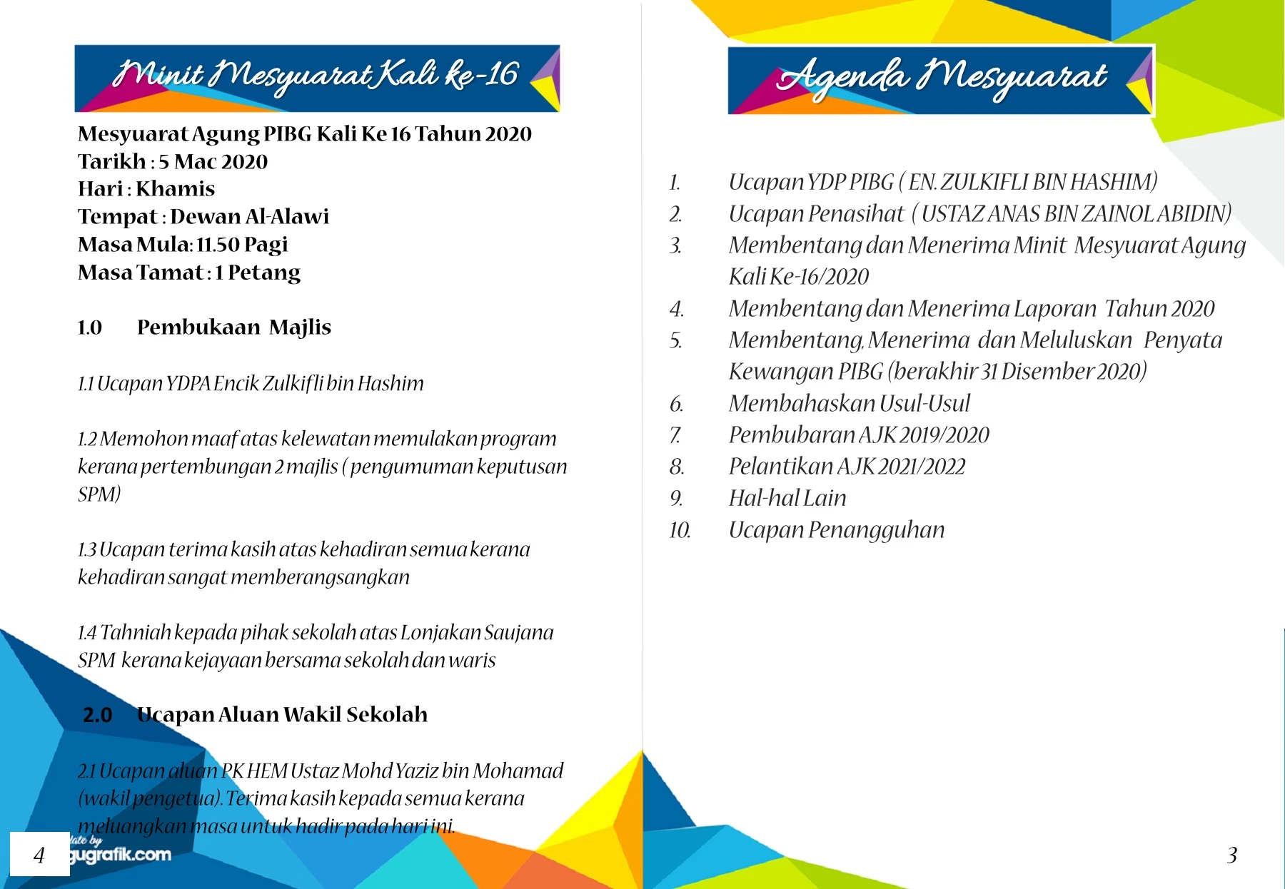 BUKU PROGRAM PIBG