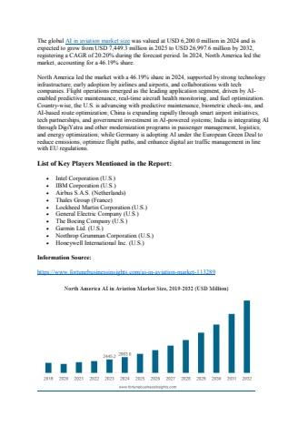 AI in Aviation Market Size, Demand Outlook, and Global Forecast 2025–2032