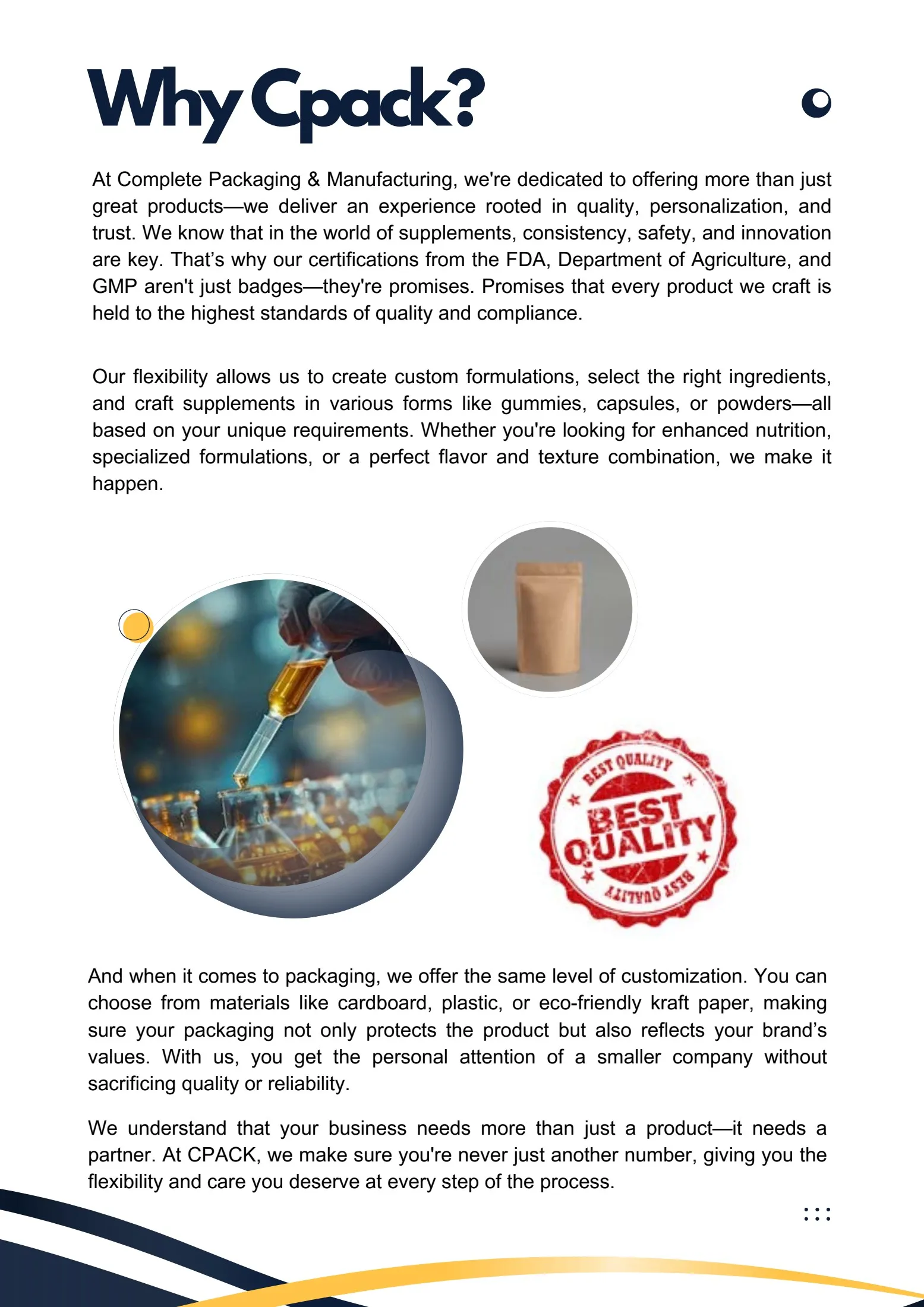 Cpack Manufacturing