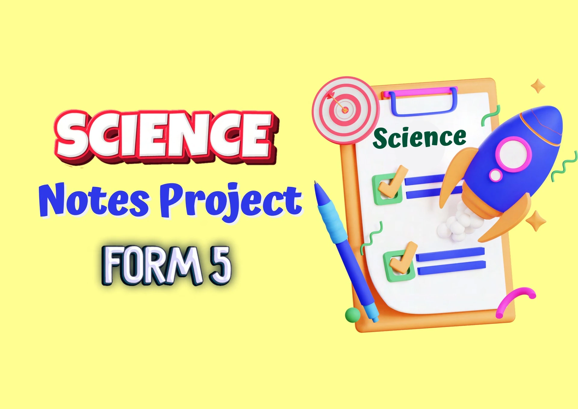 Form 5 Science Example Form 5 Science Notes SPM