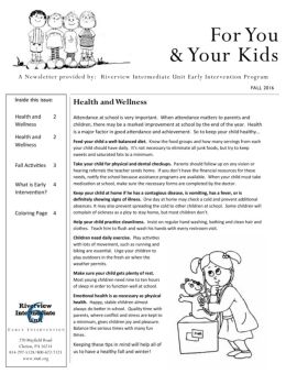 Early Intervention Parent Newsletter - tgibbs Flip PDF | AnyFlip