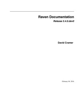 Raven Documentation - Read the Docs
