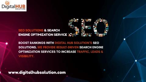 SEO Solutions & Search Engine Optimization Service Digital Hub Solution