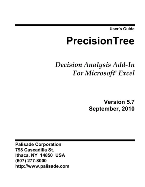 หนังสือ PrecisionTree EN