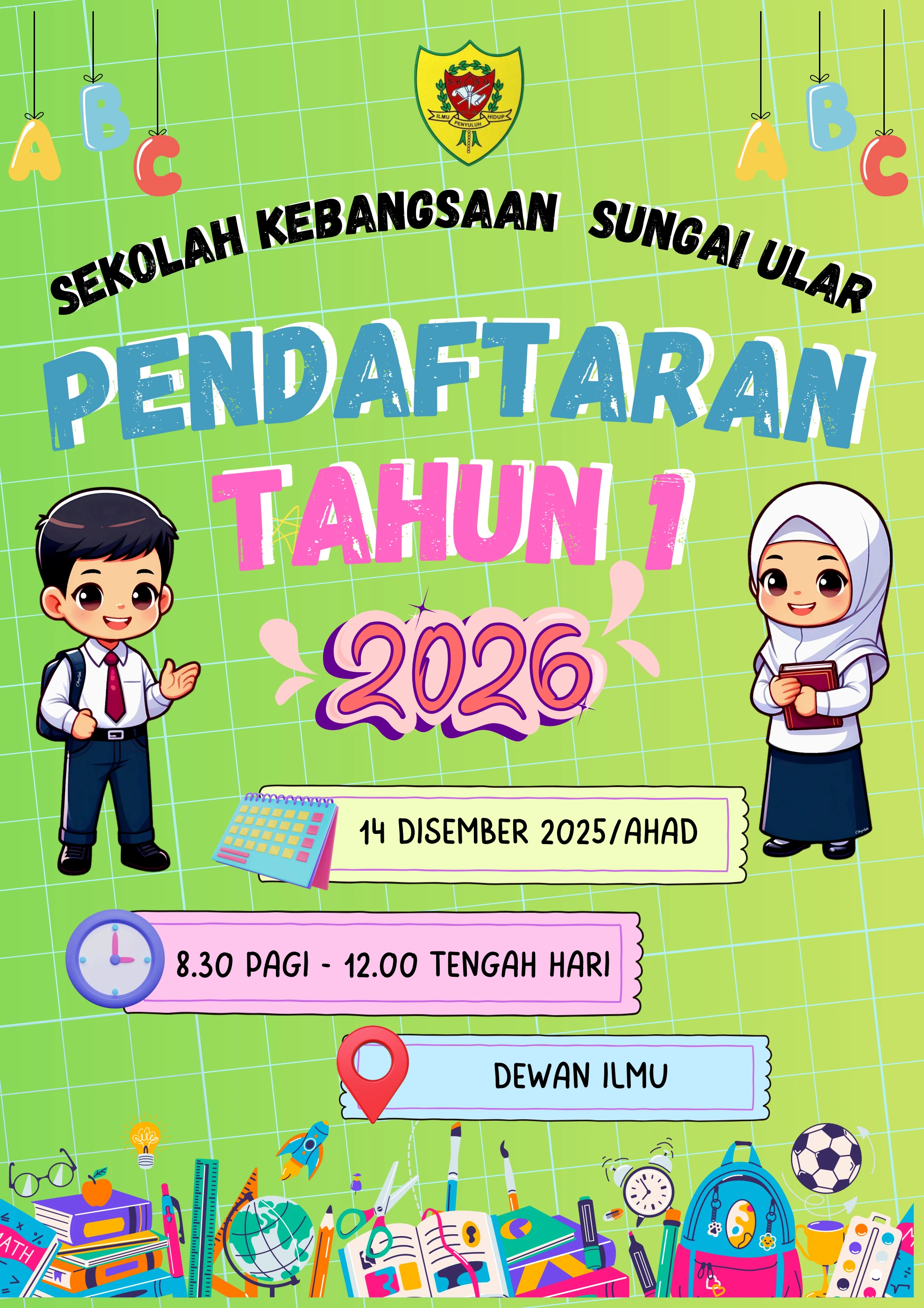 PENDAFTARAN TAHUN 1 2026
