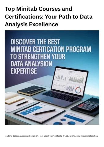 Top Minitab Courses and Certifications Your Path to Data Analysis ...