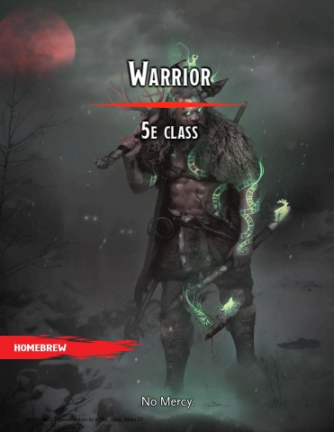 Warrior Class Color Warrior - Class _ GM Binder