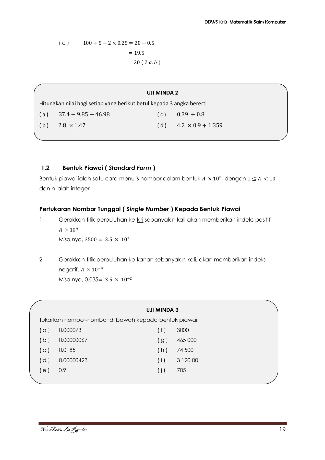 Machine Cmc Entry Level Math MATHEMATICS FOR COMPUTER SCIENCE