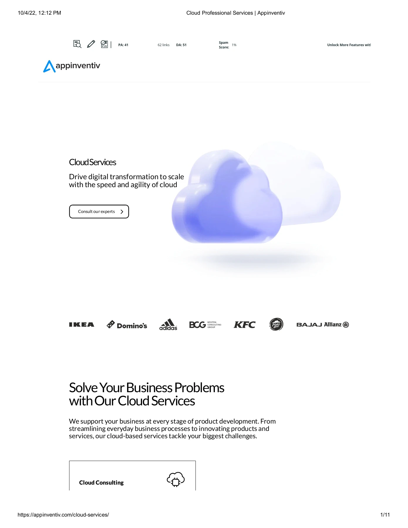 Cloud Security Services