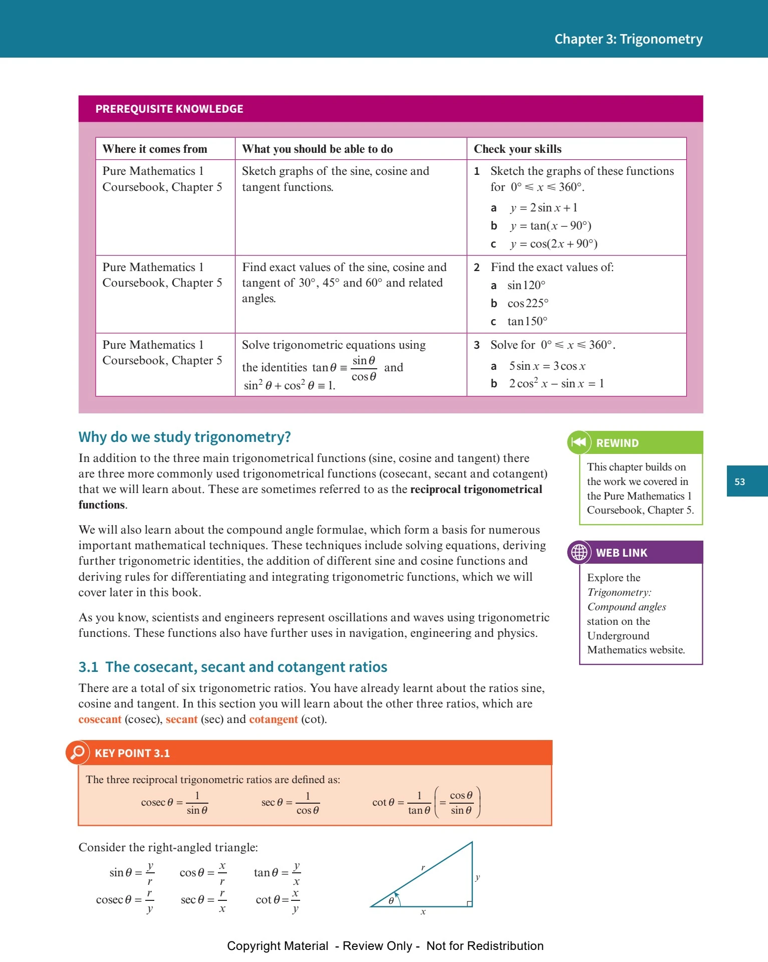 Chapter 3 Pure math P2,3