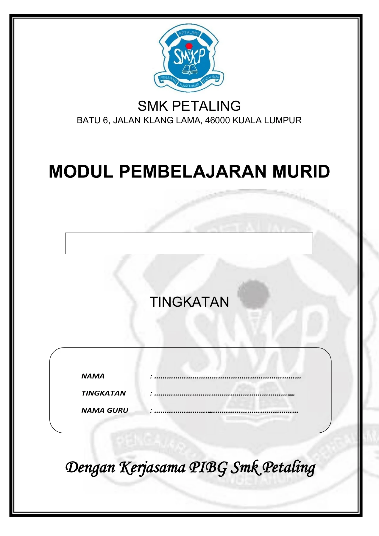 Modul Utama Epaper 2ND MODUL terkini 9 jun 2021