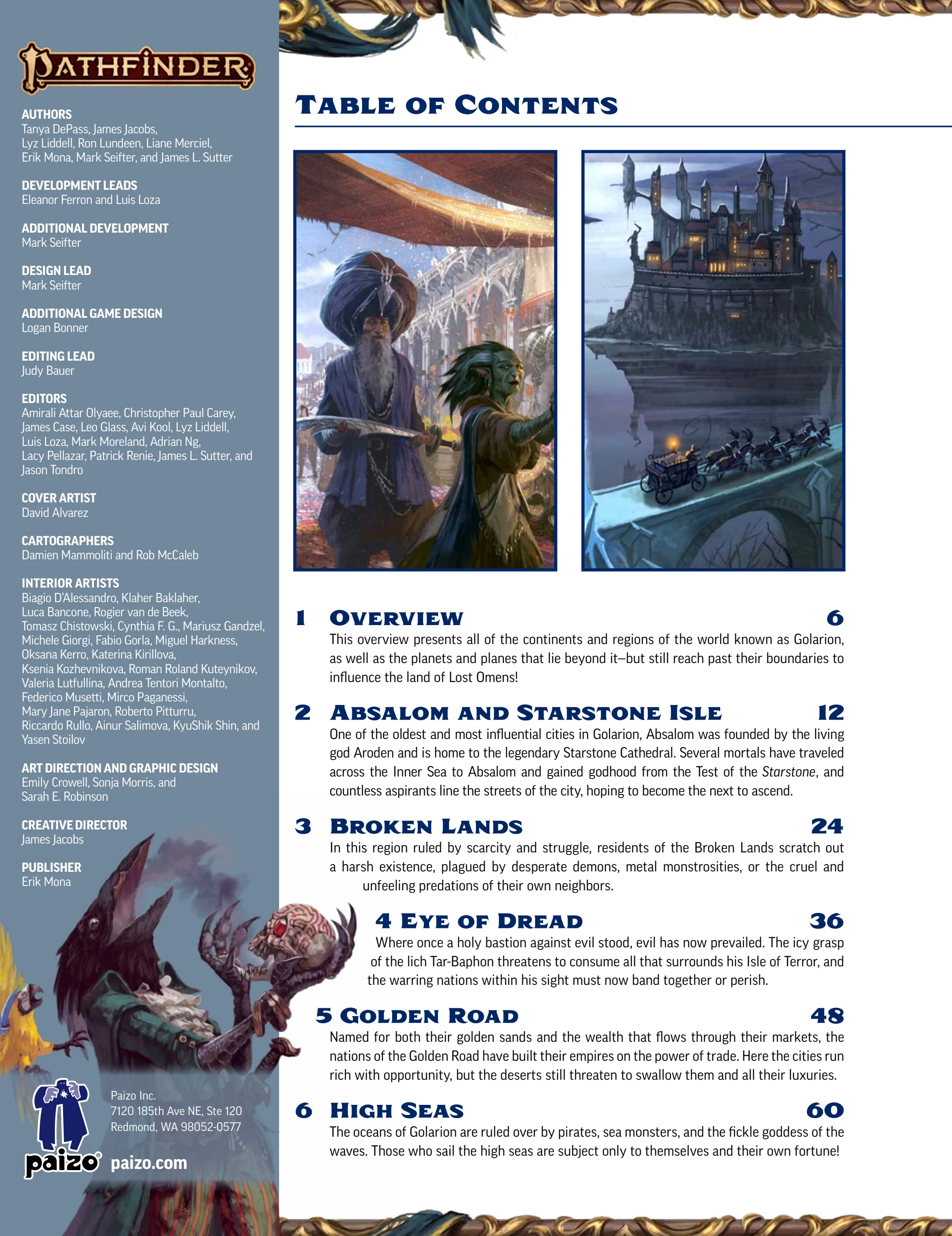 Pathfinder 2e World Guide.pdf Pathfinder 2e - Lost Omens - World Guide