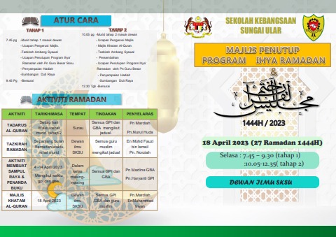 Buku Program Ihya Ramadan 2023 - fizahharun39 Flip PDF | AnyFlip