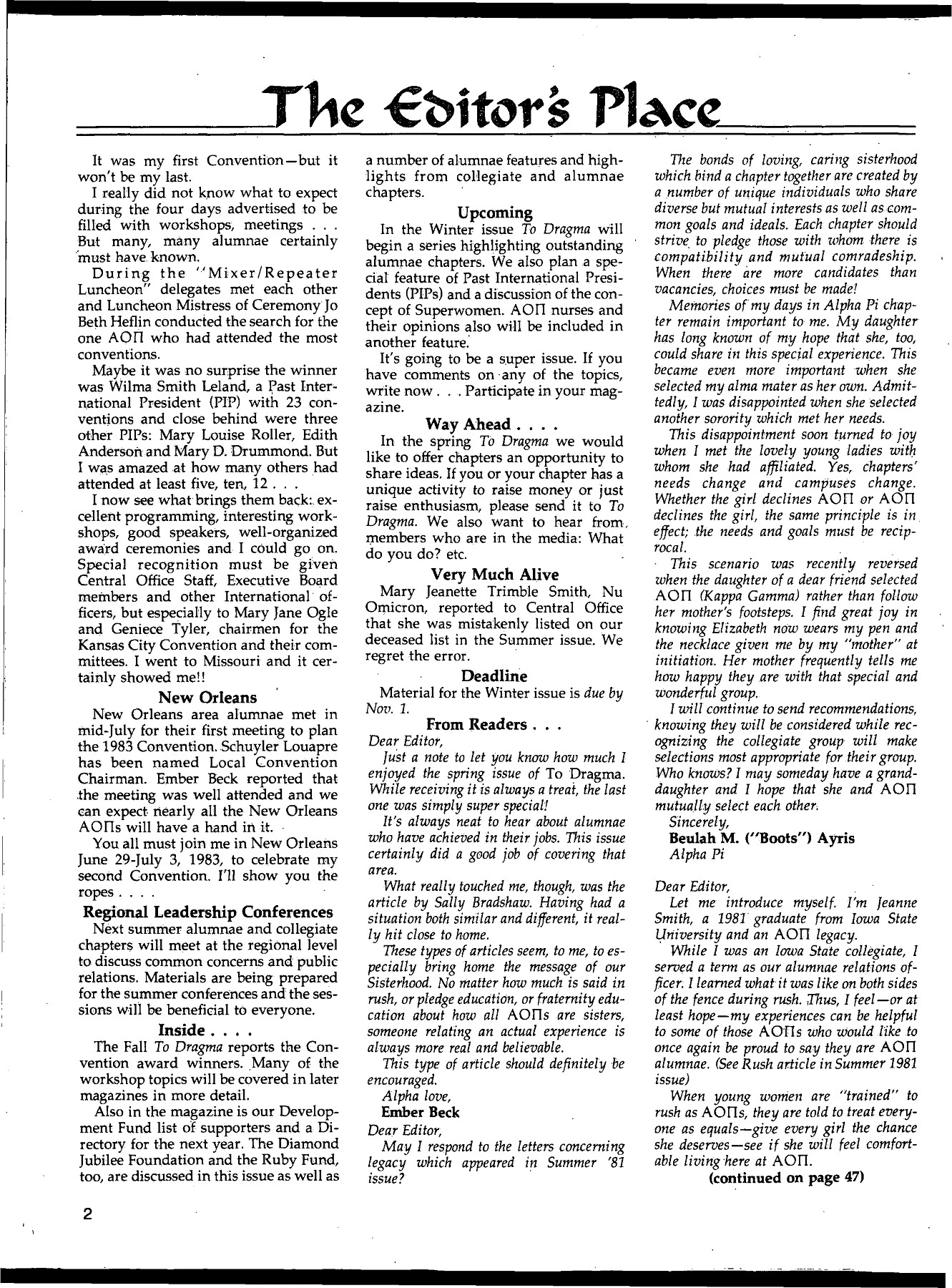 1981 Fall - To Dragma - Flip eBook Pages 1-48 | AnyFlip