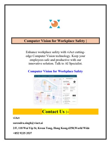 Computer Vision for Workplace Safety | viAct - ViAct Flip PDF | AnyFlip