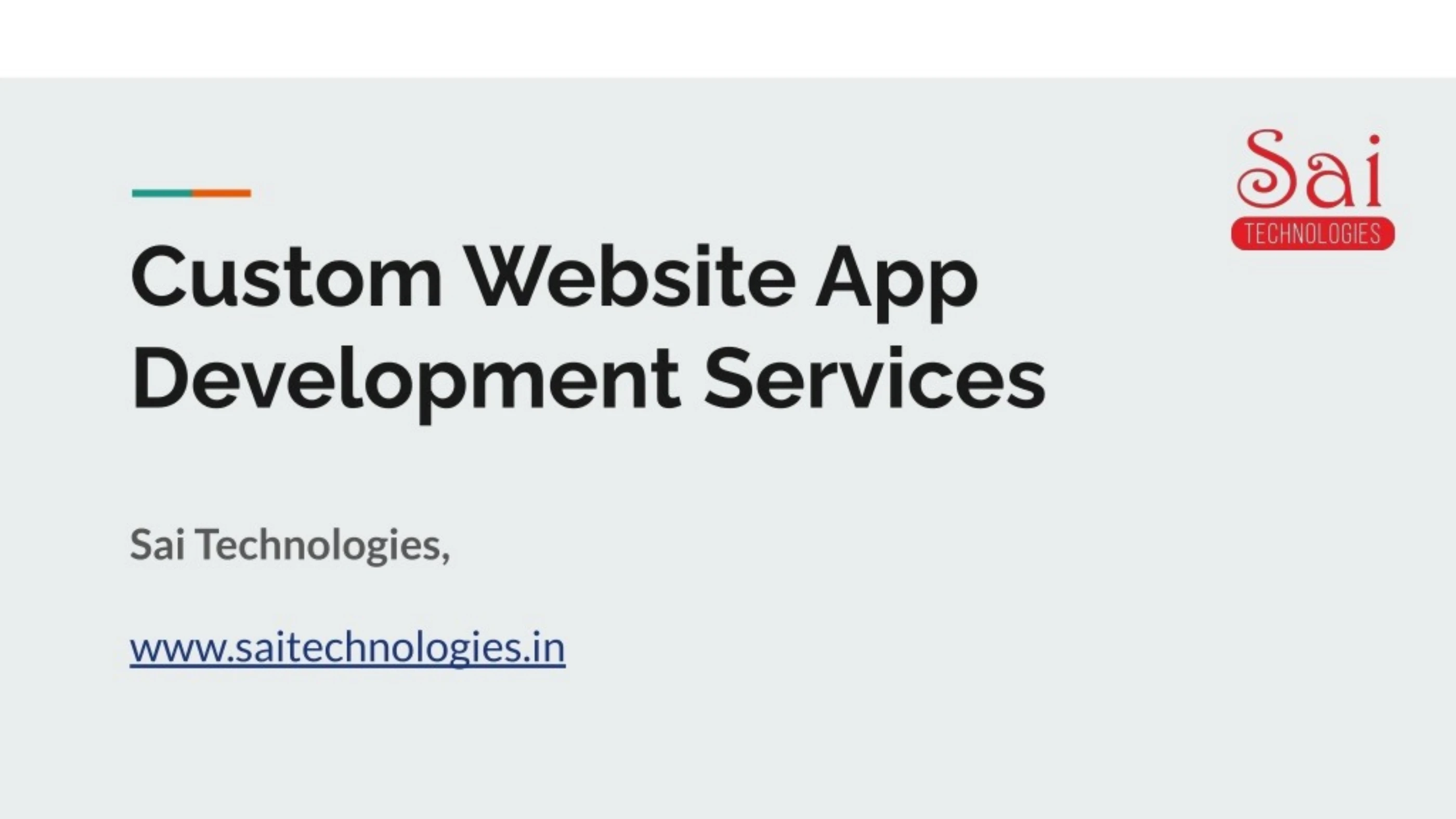 Custom Website App Development Services | Scalable & Innovative Web ...