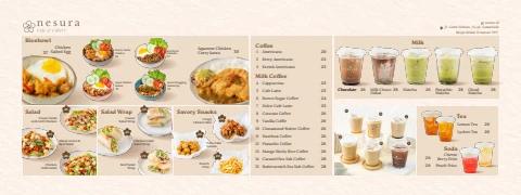 Isaura Menu MENU NESURA