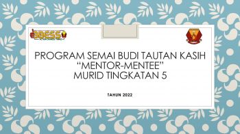 SLAID MENTOR MENTEE 2022 (2) - zulaihachik.zc Flip PDF | AnyFlip